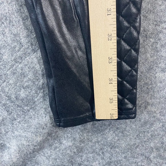 SPANX Black Quilted Leggings - Picture 14 of 15